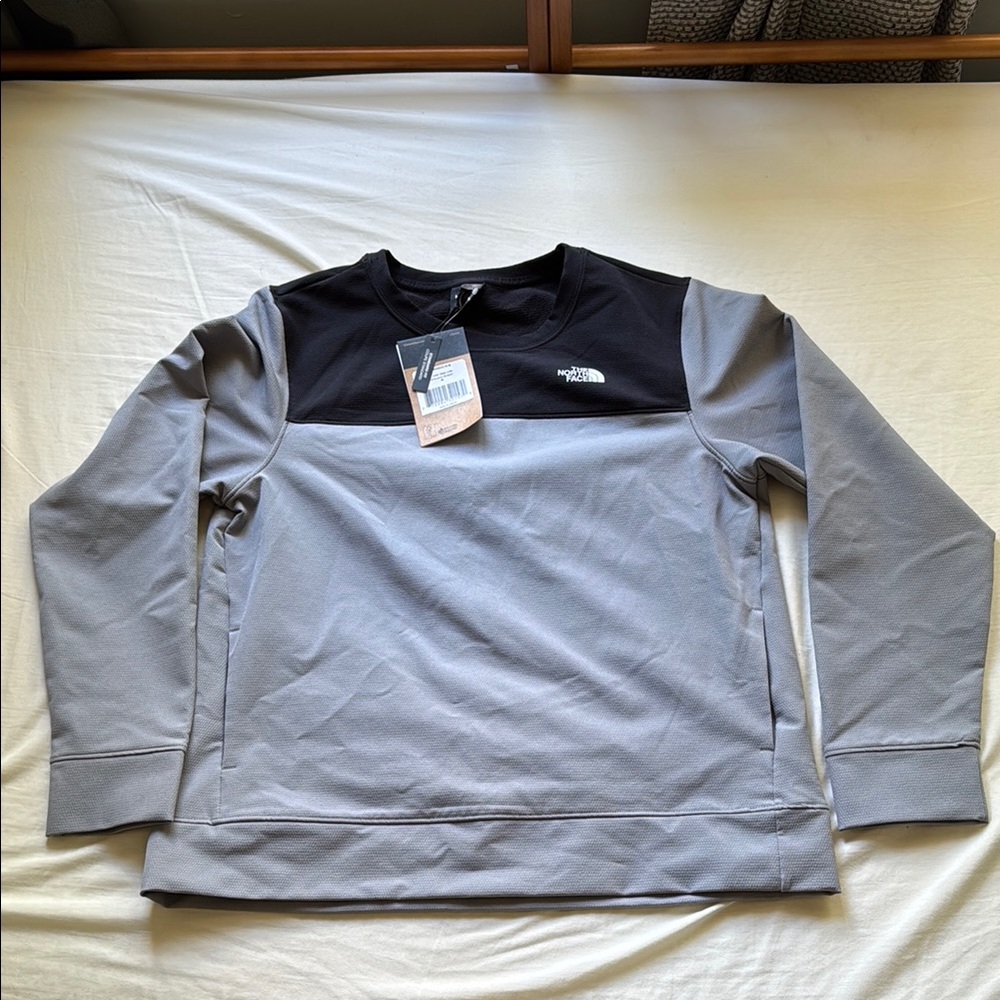 The North Face Black and Gray Sweatshirt